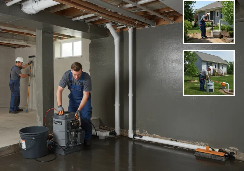 Basement Waterproofing and Flood Prevention process in West Lafayette, IN